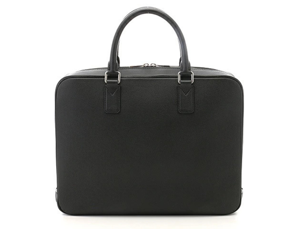 LOUIS VUITTON Neo Igor Business Bag Taiga Leather Ardoise Black